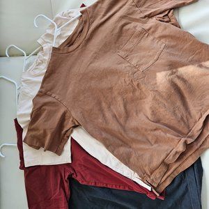 Uniqlo Pocket T-Shirts Bundle (x4)